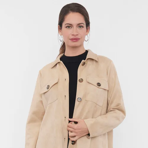 Chaqueta sobrecamisa mujer sales