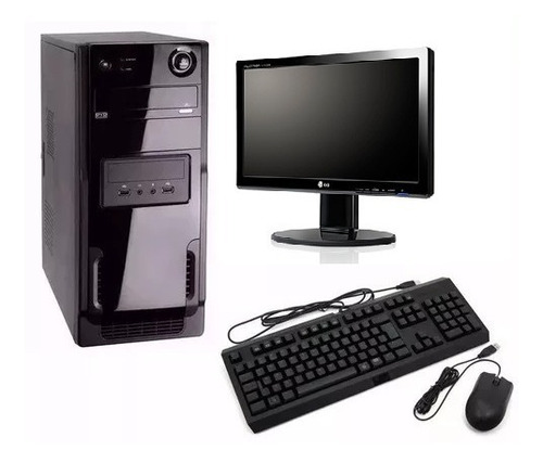 Cpu Pc Intel Core I3 2ªg+4gb+monitor 19,5 +brinde! Promoção!