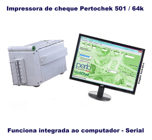 Cabo Serial Pertochek 64k - 1,0 Mt - Original - Garantia 6m