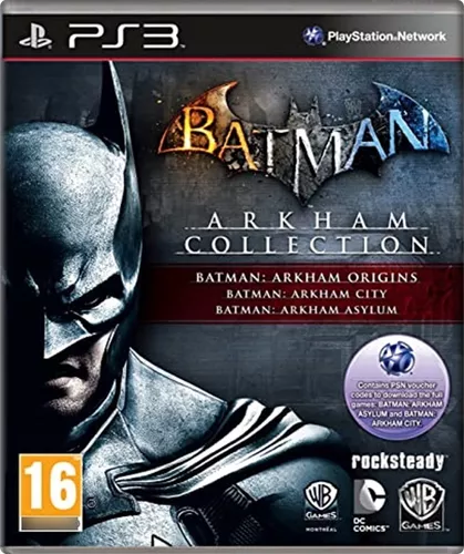 Batman Pacote Duplo Arkhan Asylum e Arkham City - Jogo PS3 no Shoptime