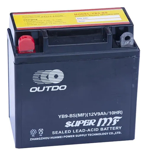 Bateria Moto 12n9-4b-1 (ytx9a-bs) Etx150/gtx200/ttx250/atv