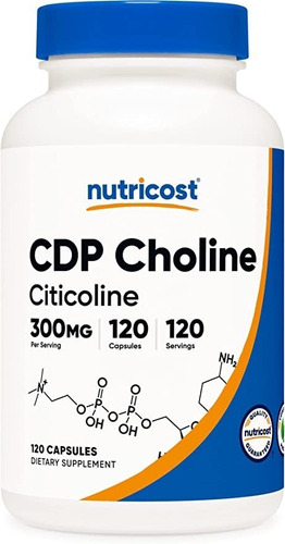 Citicoline Cdp Choline Importado Americano 