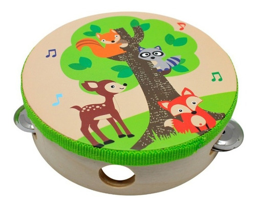 Pandereta Instrumentos Musicales Para Niños