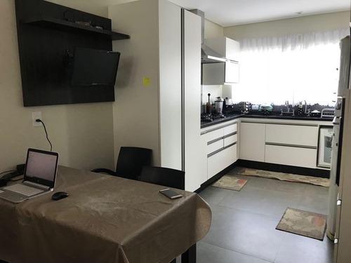 Sobrado Com 3 Dormitórios À Venda, 334 M² - Vila Scarpelli - Santo André/sp - So20181