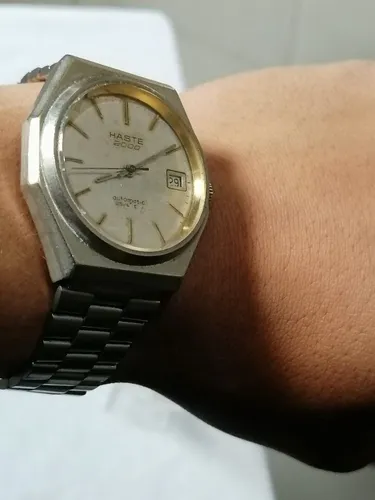 Reloj Haste 2000 Vintage Caballero Autom tico Funcionando