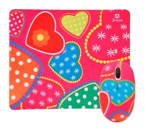 Combo Mouse+pad Jetion - Fashion