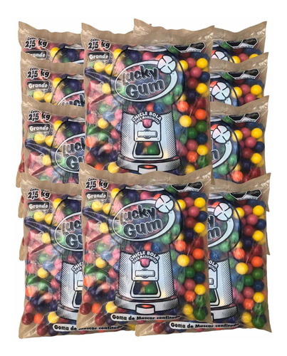 Chicles Maquina Lucky Gum 25 Kg