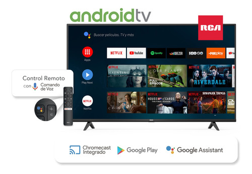 Imagen 5 de 10 de Smart Tv Rca And50fxuhd 4k 50 Lh Confort