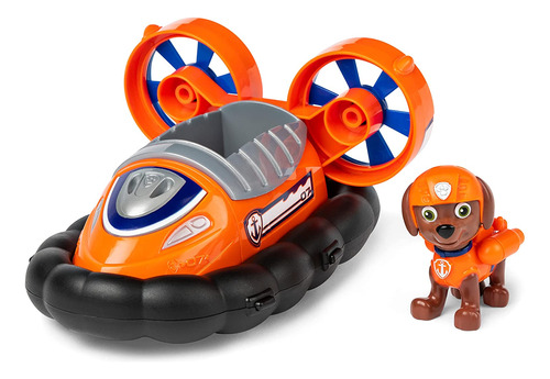 Figura De Acción Zuma Paw Patrol Con Aerodeslizador