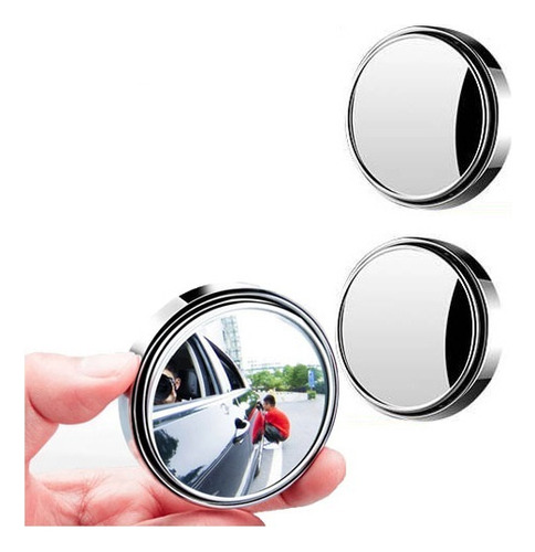 Mini Espelho Convexo Autoadesivo Auxiliar Diminui Ponto Cego