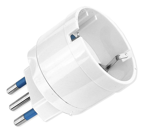 2 Adaptador Enchufe Schuko Hembra Macho 10a 250v Certificado