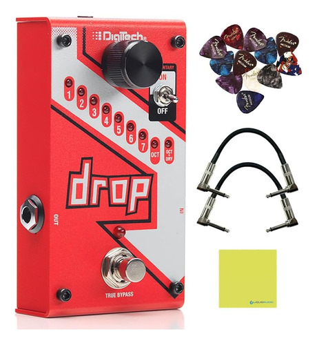 Digitech Drop Pedal Polyphonic Drop Tune Pedal Pedal Con 2x