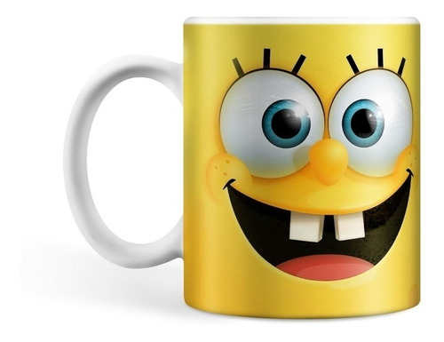 Taza De Plástico Bob Esponja Personalizada #1