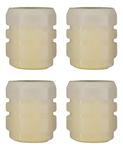 2 Tapas De Válvula De Neumático De 4 Piezas, Tapa Amarillo
