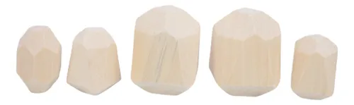 Juego De Apilar Bloques De Construcción De Madera Con Forma