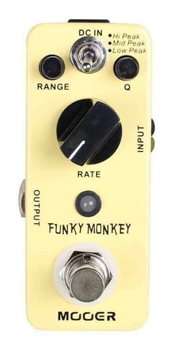 Mooer Funky Monkey Auto Wah De 3 Niveles Para Guitarra