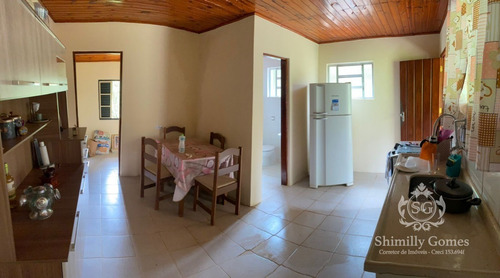 Imagem 9 de 14 de 1.000 M², 02 Dormitórios, Churrasqueira Com Forno E Fogão A Lenha !!