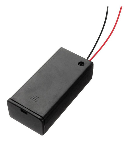 Suporte Bateria 9v Fechado Com Chave On/off