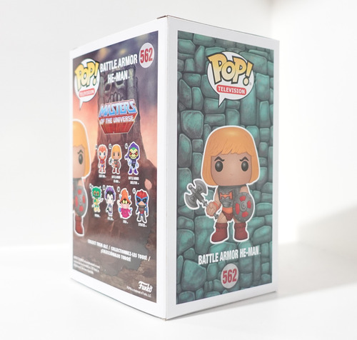 Funko Pop! Masters Of The Universe - Battle Armor He-man 562 (Usado)