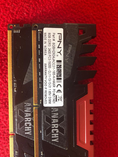 Memoria Ram Ddr3 De Alto Rendimiento Pro Gamer (Usado)