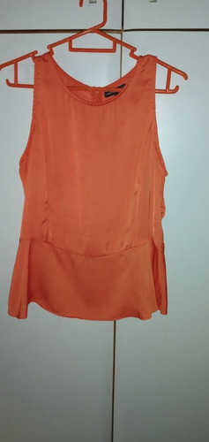 Blusa Para Damas Color Naranja. Talla Xl