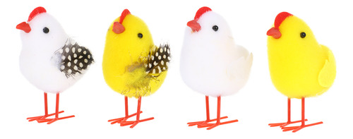 Juguetes De Peluche Para Pollitos De Pascua, Decoración De P