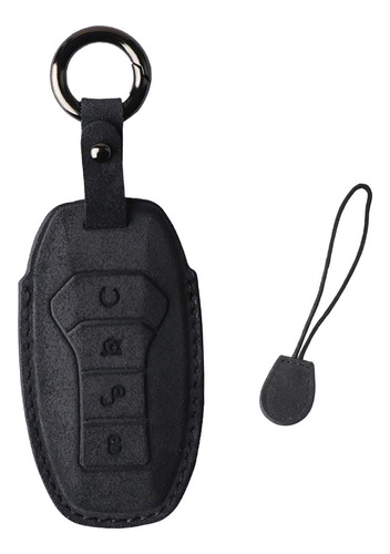 Funda De Llavero De Coche De Gamuza Moderna Para Byd Seal Yu
