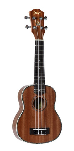 Ukulele Seizi Maui Plus Soprano Acústico Bag Sapele