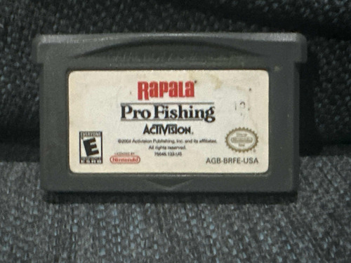 Rapala Pro Fishing Nintendo Game Boy Advance Gba