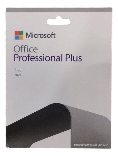 Microsoft Office 2021 Pro Plus Caja Sellada 