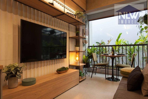 Studio Com 1 Dormitório À Venda, 24 M² Por R$ 305.700,00 - Campo Belo - São Paulo/sp - St0158