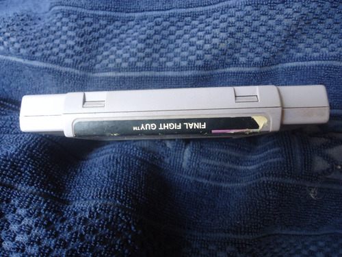 Final Fight Guy Snes Raro Genuino Original (Usado)