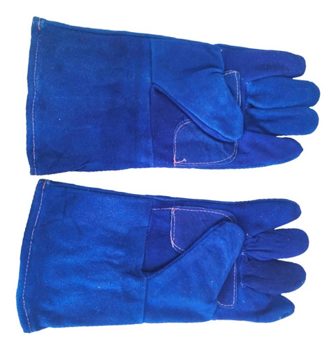 Guante Tipo Americano Con Kevlar (12pares) Azul