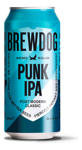 Cerveza Brewdog Punk Ipa Lata De 440ml