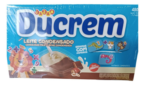 Cremita Ducrem Sorpresita Cumpleaños Niños, 48 Unidades 480g