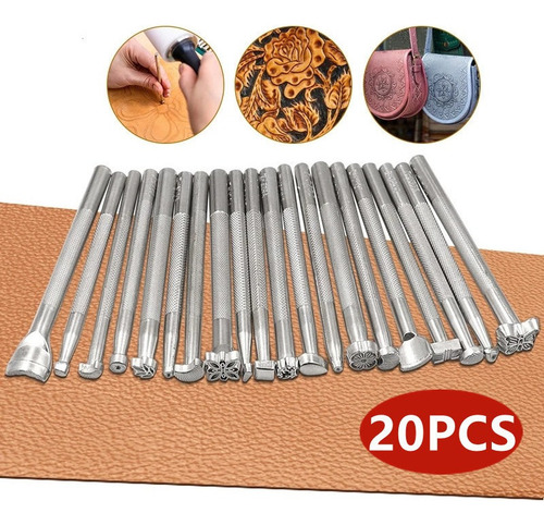 . Conjunto De 20 Perfuradores De Couro Diferentes