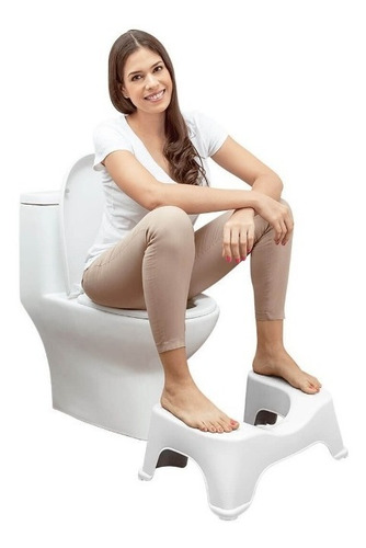 Butaco Inodoro Baño Silla Blanc - L a $5750