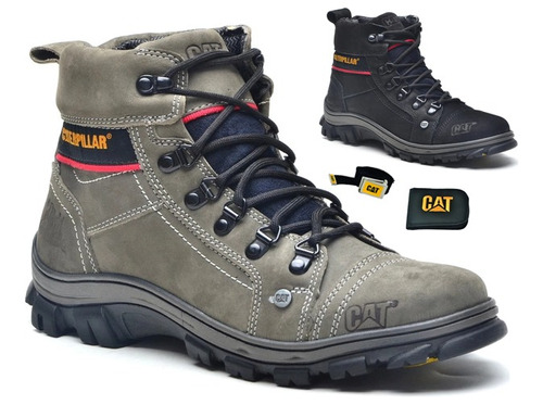 Botas Caterpillar Cat 100% Cuero Nobuck