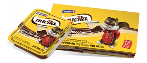 Nucita Crema De Leche Y Chocolate - Caja X 12 Und