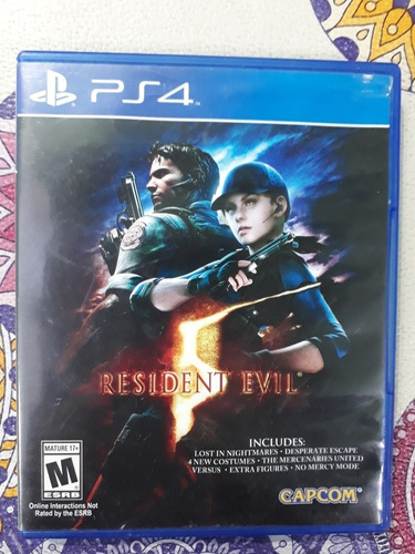 Resident Evil 5 Ps4