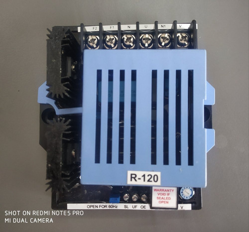 Regulador De Voltaje Avr R120 Para Generadores Leroy Somer