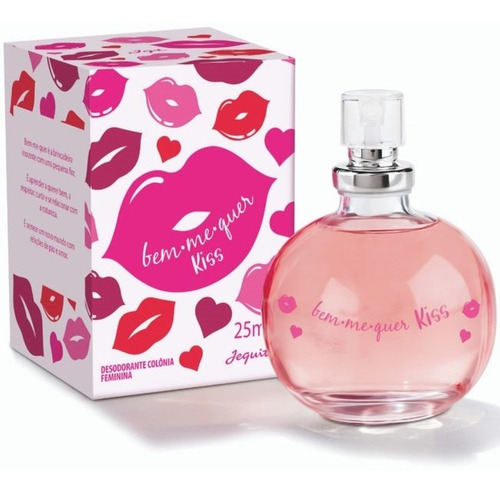 Colônia Bem Me Quer Kiss 25ml - Jequiti