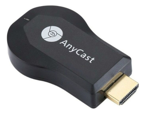 Anycast M9 Plus Receptor Hdmi Chromecast Celular Smart Tv Color Negro