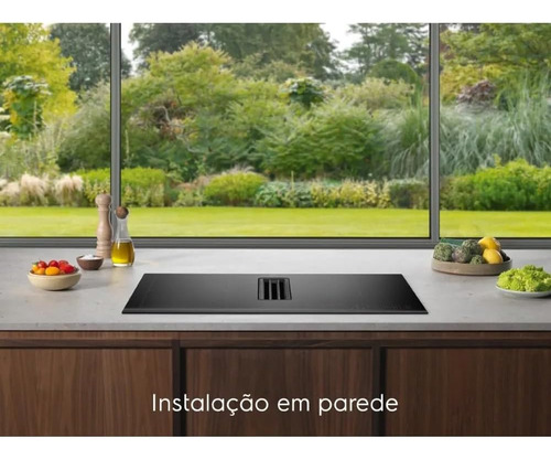 Cooktop Indução 2 Em 1 Coifa Integrada Electrolux Ie8ch 220v