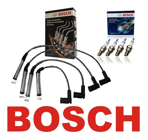 Kit Cabos E Velas Bosch Onix 1.0 Prisma 1.0 2013 Em Diante