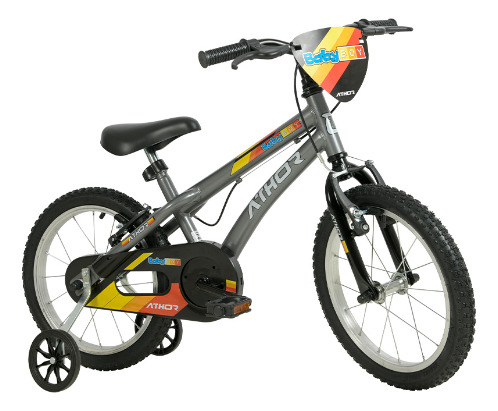 Bicicleta Infantil - Athor - Baby Boy - Grafite