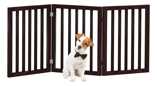 Puerta Independiente Para Mascotas  Valla Plegable De M...