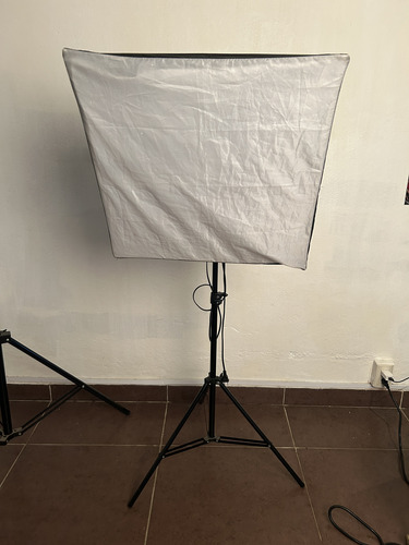 Lamparas De Estudio Fotografico, Softbox Kit Photo (Usado)