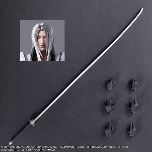 Sephiroth Play Arts Kai Final Fantasy Vii Remake (Usado)