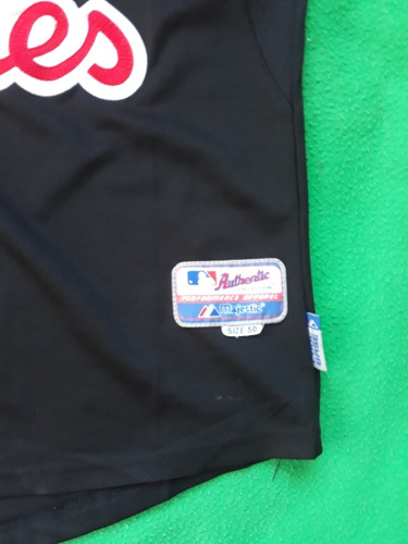 Imagen 3 de 5 de Camisa Majestic Mlb Philadelphia De Cliff Lee # 33.